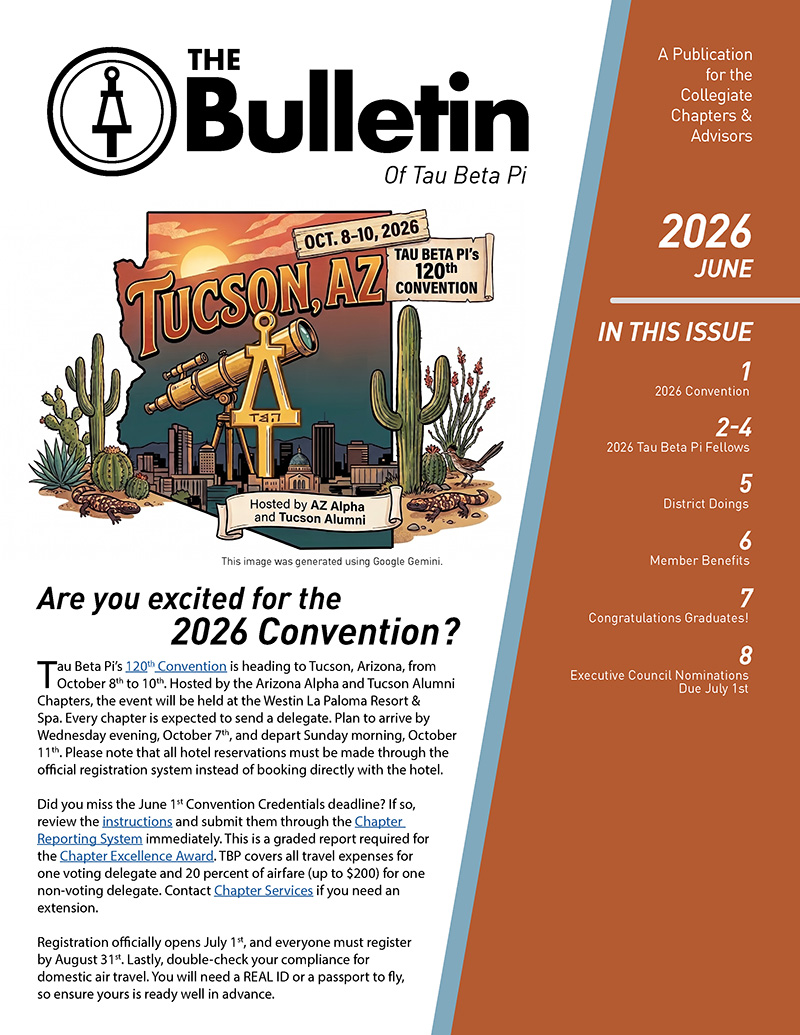 Cover of The Bulletin from March 2026.